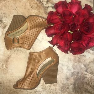 Charming Charlie Peep Toe Shoe